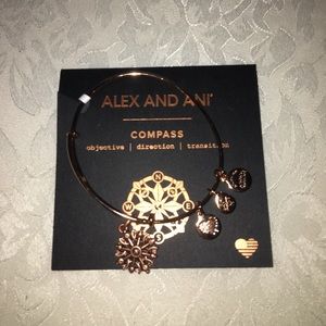 Alex and Ani Gold “Compass” Bracelet